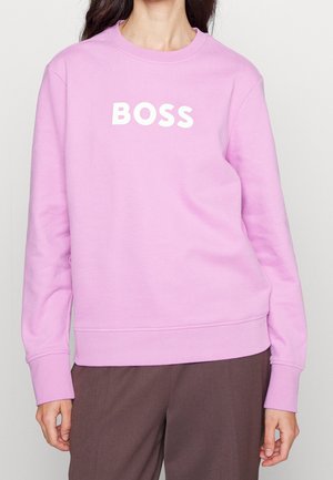 Sweatshirt - mottled pink