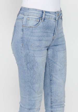 Koroshi Džínsy skinny fit - light blue