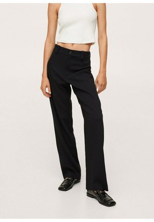 Mango, Pantalon classique - black