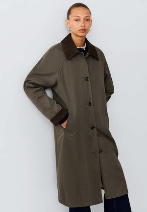 Mango Kids TEEN - Trench - dark green