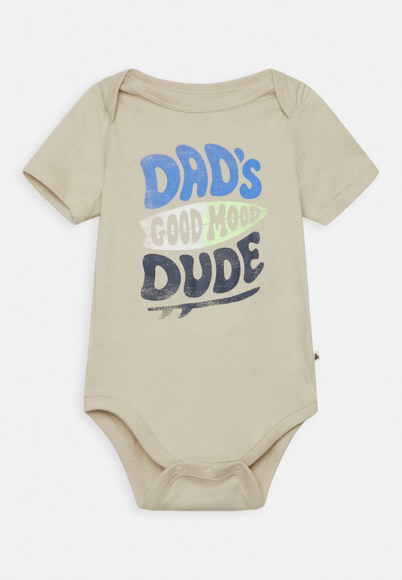 GAP SUMMER BABY BOY BRANNEN BEAR Bodi light blue/svjetloplavo