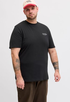 JJEARCHIVE GRAPHIC TEE SS O-NECK PLS - T-Shirt print - black