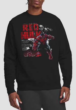 CAPTAIN AMERICA BRAVE NEW WORLD RED HULK RAGE - Sweatshirt - black