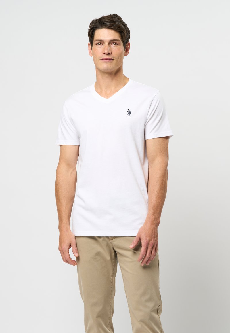 U.S. Polo Assn. - CEM - T-shirt basique - white, Agrandir