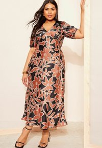 Friends Like These REGULAR FIT - PRINTED - Rochie maxi - black