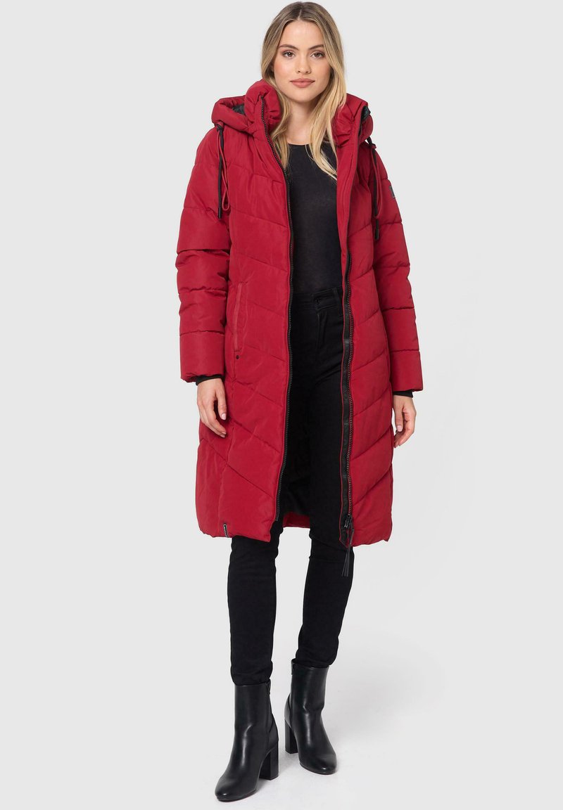 Navahoo SAHNEKATZII - Winter coat - dark red