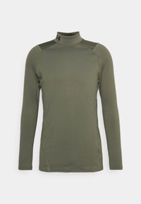 UA CG ARMOUR FITTED MOCK COLD GEAR - Camiseta de manga larga - marine green