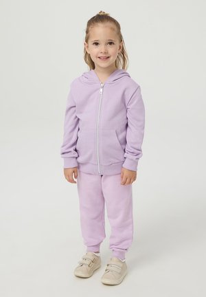 Terranova ZIP A TINTA UNITA - Felpa con zip - lilla