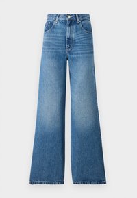 LANA WIDE LEG - Wide Leg - blue denim