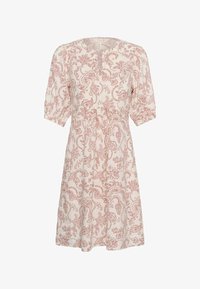 Non sélectionné, peach blossom dot paisley
