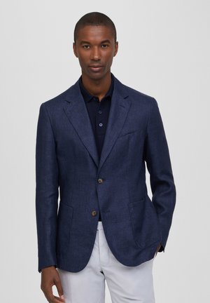 DEL LIN TWILL  - Chaqueta de traje - marine blue