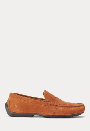 Polo Ralph Lauren, REYNOLD SUEDE DRIVER - Moccasins - teak