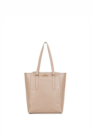 PEBBLED SHOPPER - Shopper - beige