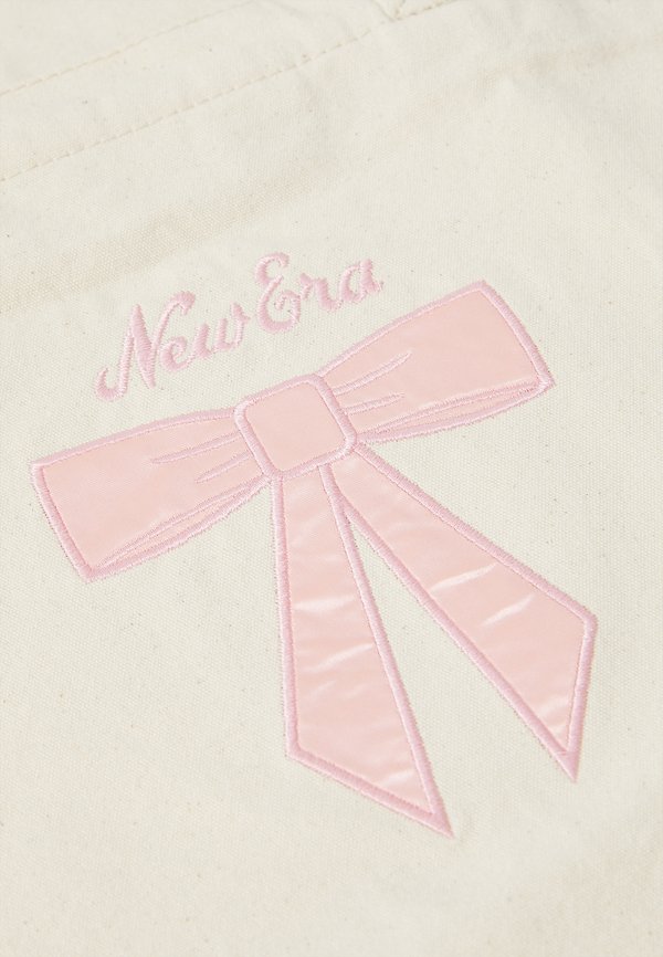 APPLIQUE BOW TOTE - Tote bag - beige3