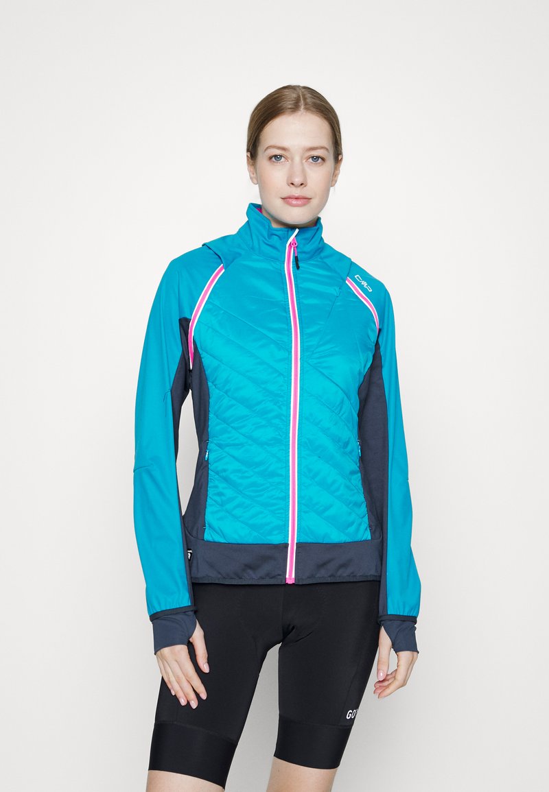 Damen Sportbekleidung | CMP WOMAN JACKET WITH DETACHABLE SLEEVES Softshelljacke hawaian/blau - ZL31833 Damen Sportbekleidung | CMP WOMAN JACKET WITH DETACHABLE SLEEVES Softshelljacke hawaian/blau - ZL31833