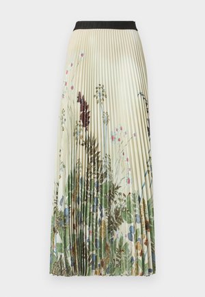 TAULLA - Skladaná sukňa - creme