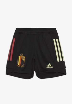 BELGIUM RBFA TRAINING SHORTS - Sportovní kraťasy - black