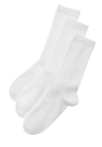 PAIR OF 3 PACK - Zoknik - white