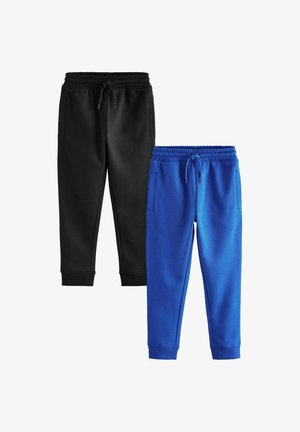 2 PACK SLIM FIT - Donji dijelovi trenirke - black blue