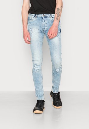 DORMACK - Slim fit -farkut - light blue