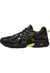 ASICS SportStyle GEL-VENTURE 6 GS - Tenisky - black lime green