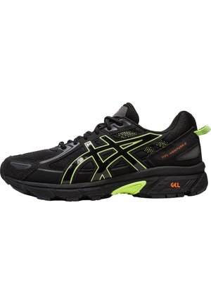 GEL-VENTURE 6 GS - Matalavartiset tennarit - black lime green