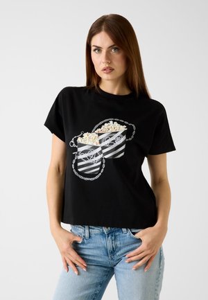 BEDRUCKTES  - T-shirt con stampa - schwarz