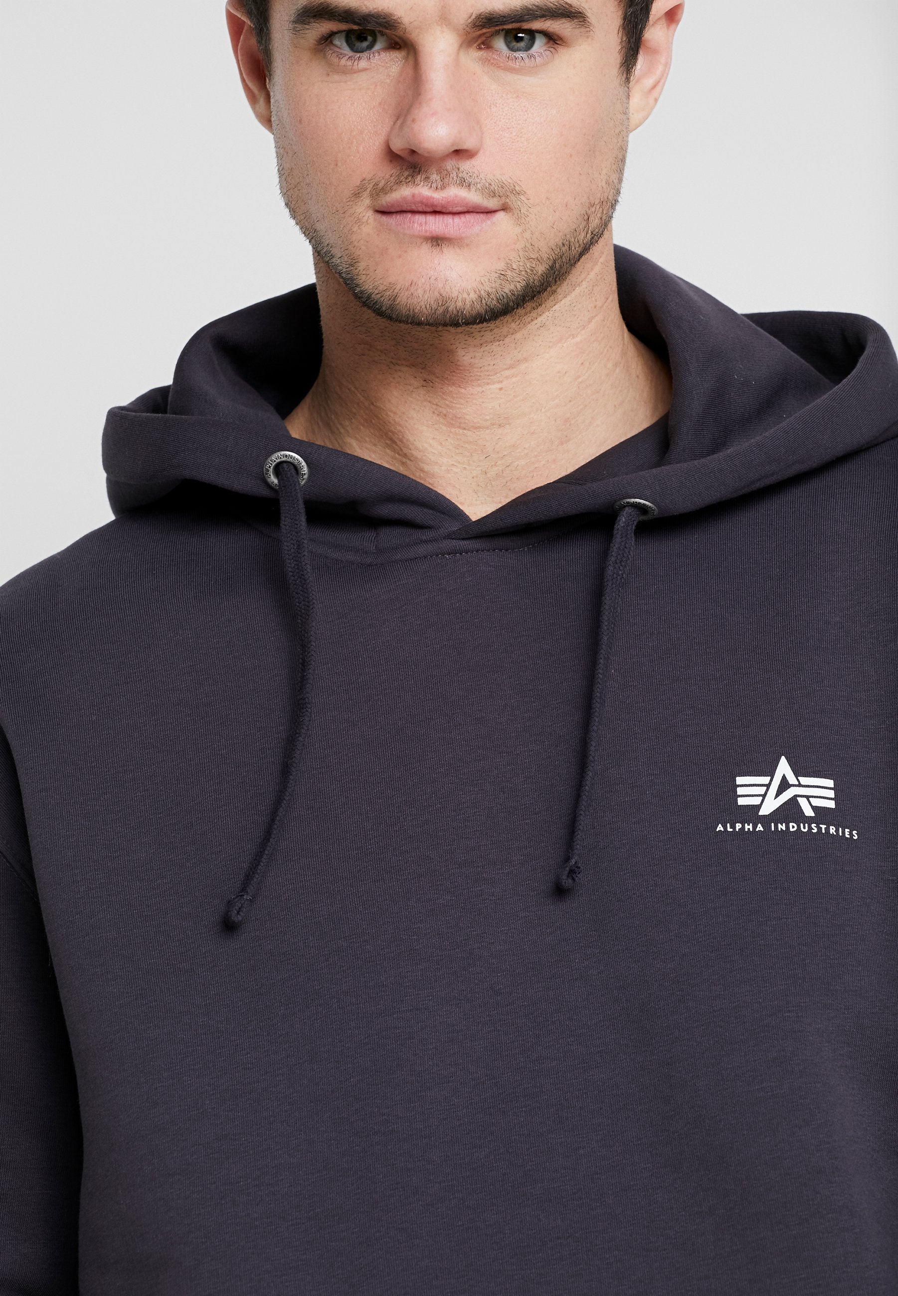Alpha Industries 196318 Hoodie iron grey Zalando.no Alpha Industries 196318 - Hoodie - black
