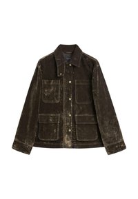 WITH COLLAR DETAIL - Cowboyjakker - khaki