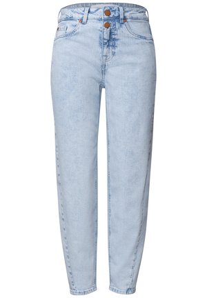 Street One Studio, HIGH WAIST BARREL LEG JEANS IM LOOSE FIT - Jeans fuselé - bleached wash