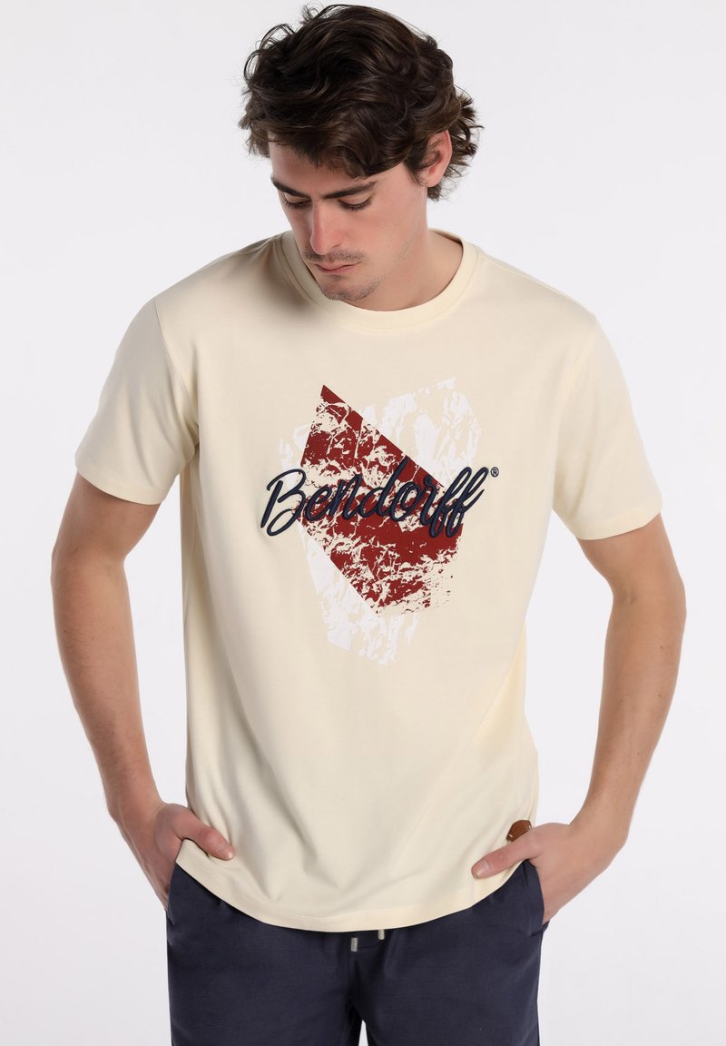 BENDORFF - KURZARM - Print T-shirt - weiß, Enlarge