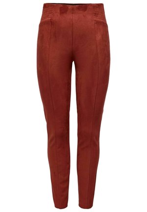 Leggings - dark red