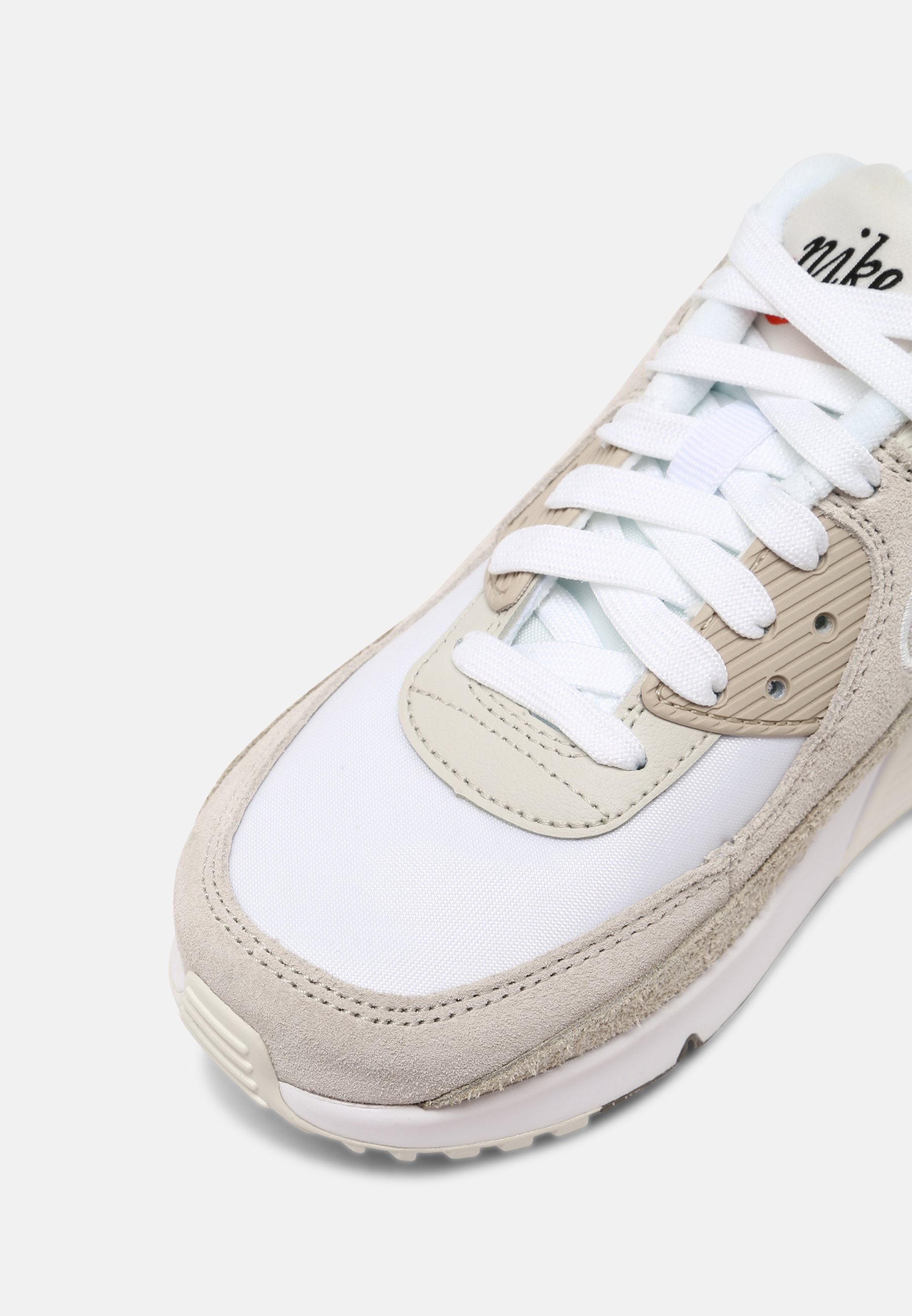 Nike Sportswear AIR MAX 90 SE UNISEX - Sneaker low - sail/white/cream/light  bone/offwhite - Zalando.de