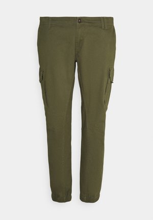 JJIPAUL JJFLAKE - Cargo trousers - olive night