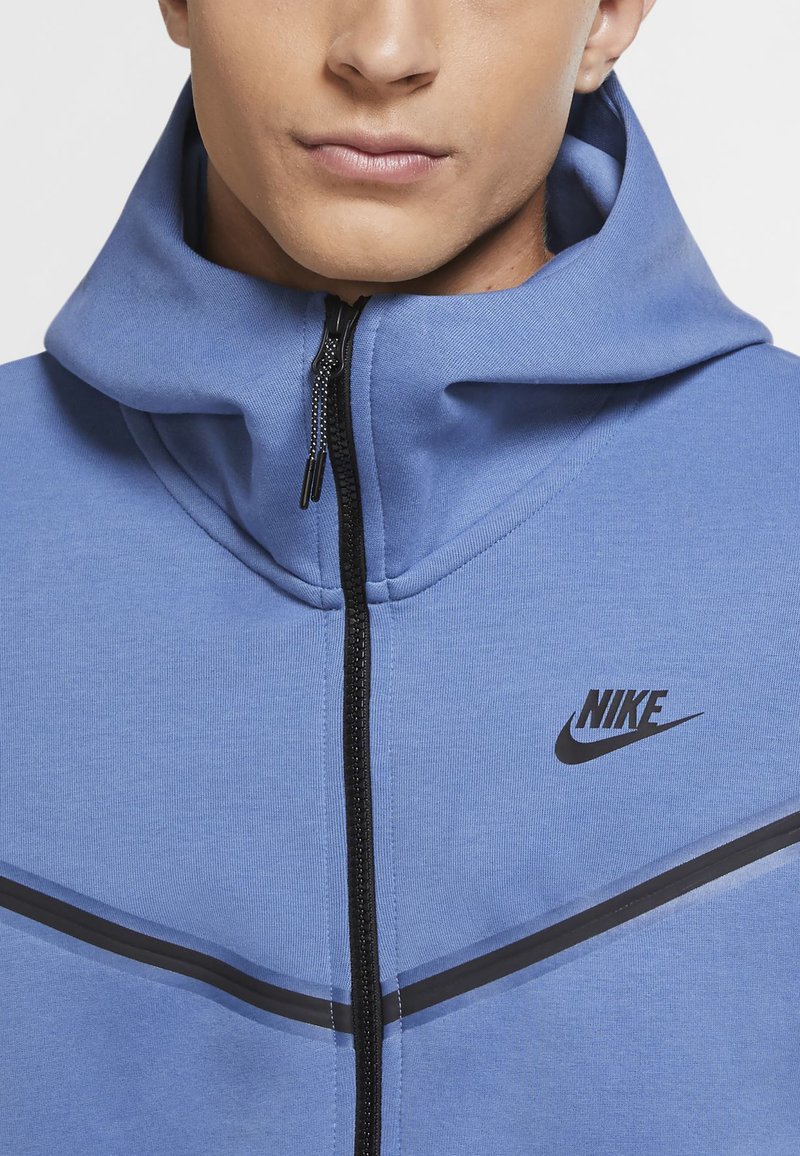 gilet nike tech fleece bleu