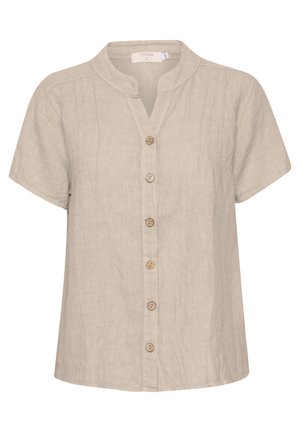 BELLIS - Button-down blouse - crispy sand