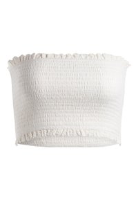 WARM WATERS EYELET - GESMOKTES TUBE  - Μπλούζα - wbk