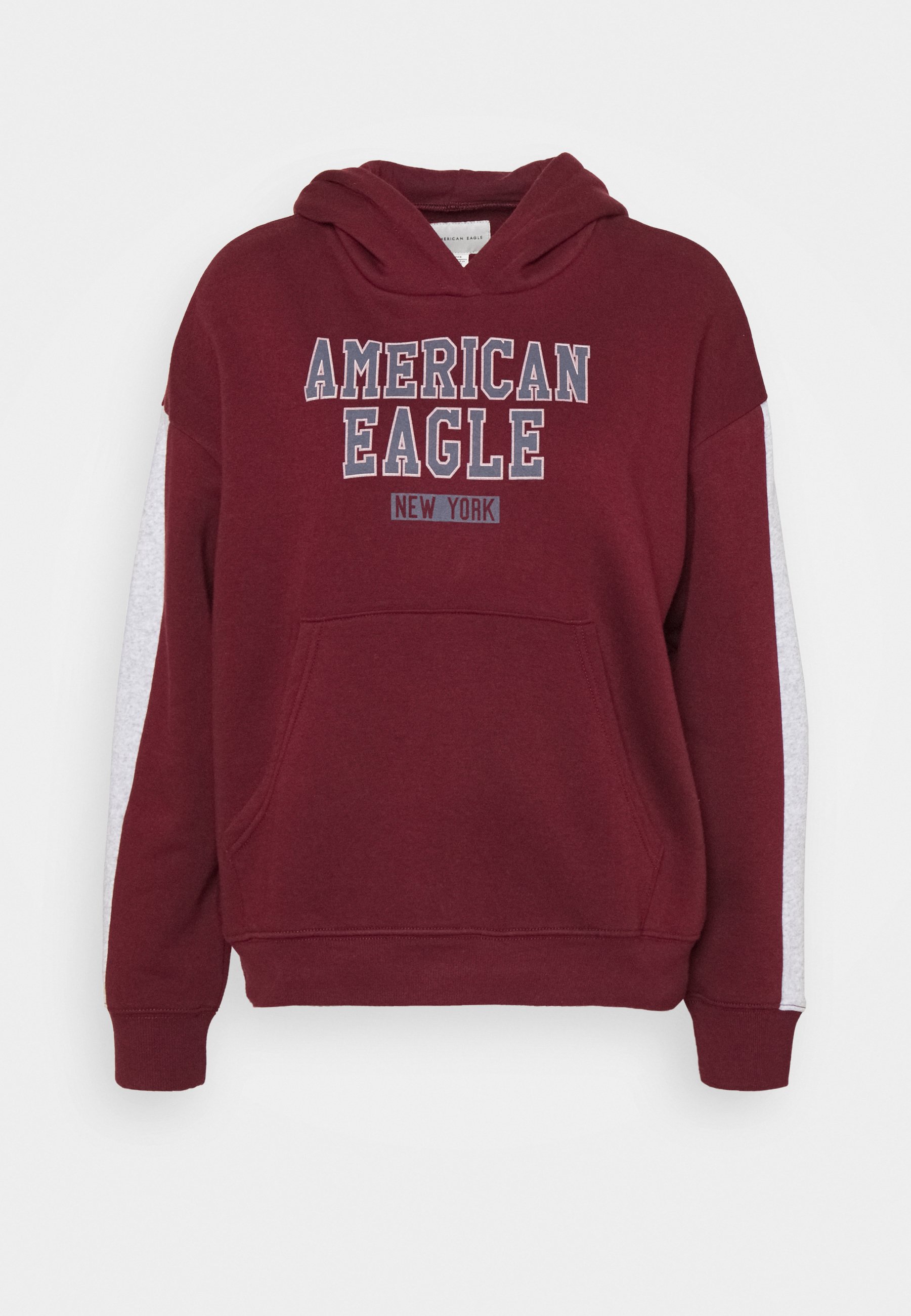 burgundy american eagle hoodie