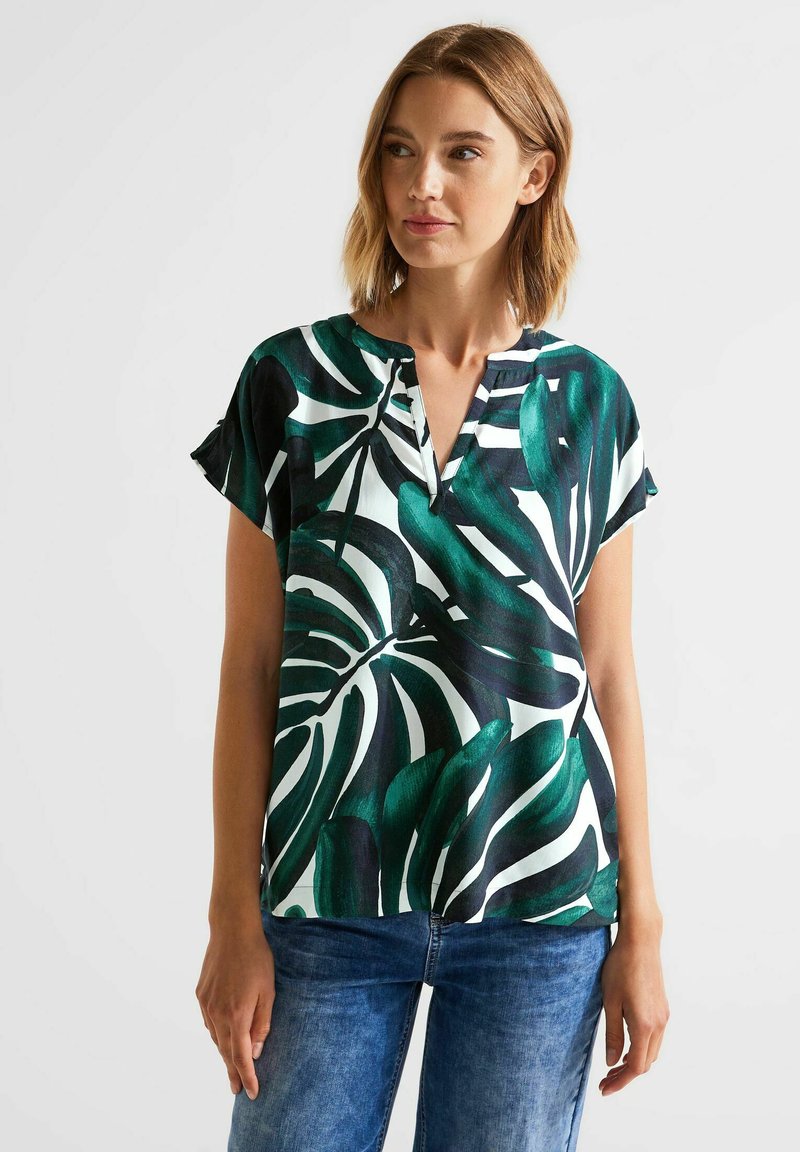 Street One PRINT - Camicetta - grün
