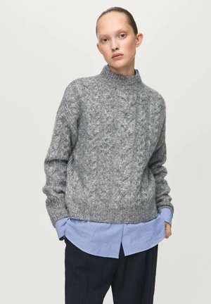 Pullover - medium heather grey