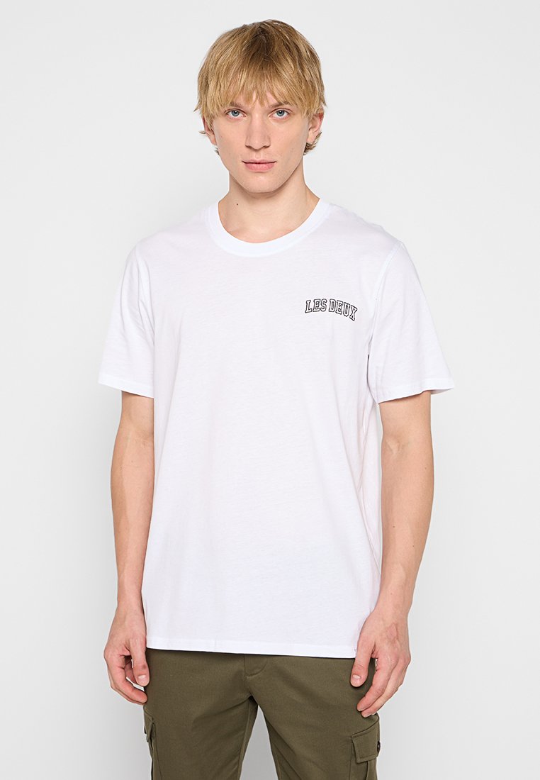 Les Deux T-shirt basic wit Les Deux T-shirt basic wit