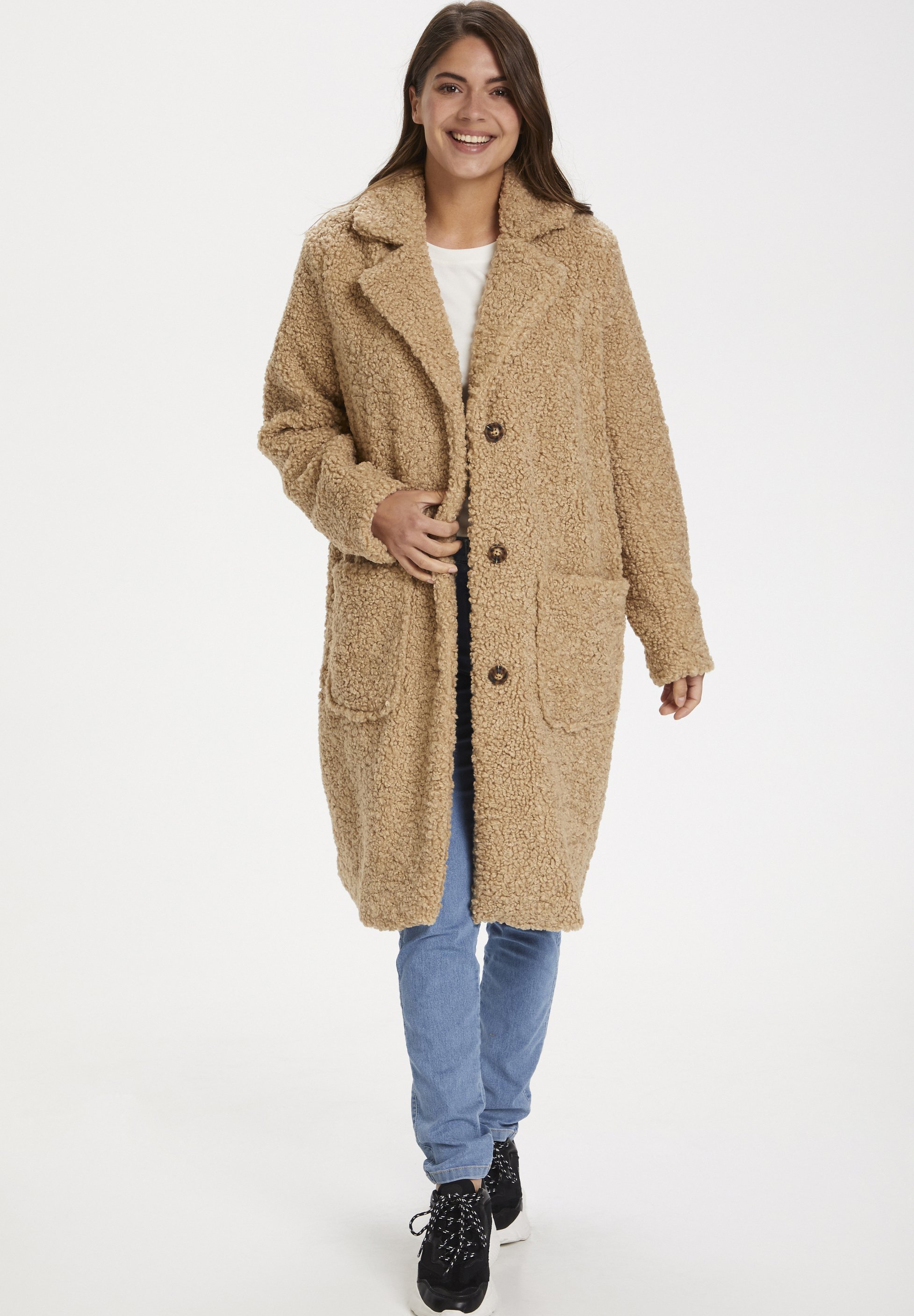 Kaffe BALMA - Winter coat - beige 