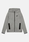 NSW TECH - Felpa con zip - dark grey heather/black