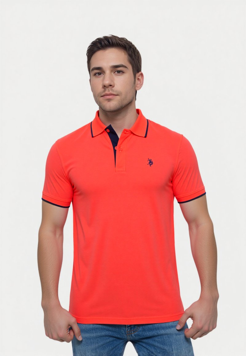 U.S. Polo Assn. SHORTSLEEVE FASHION - Poloshirts - coral