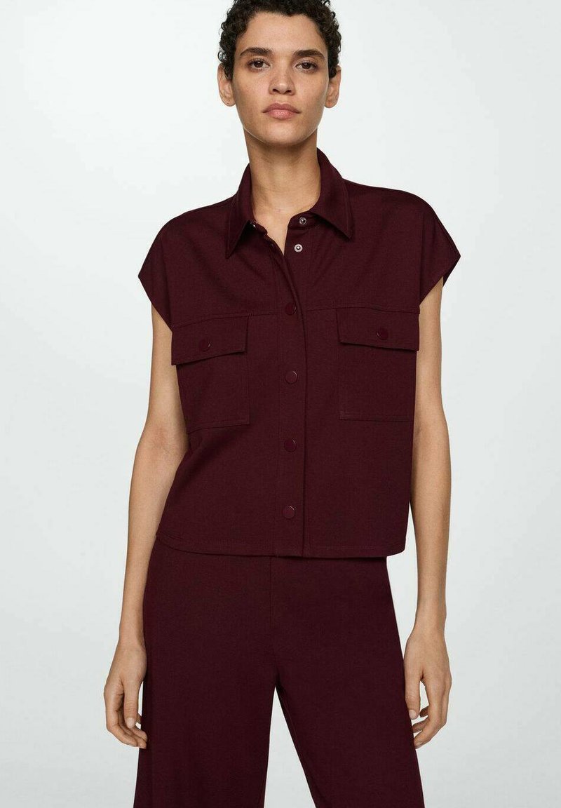 Mango MARCO-W - Chemisier - bordeaux