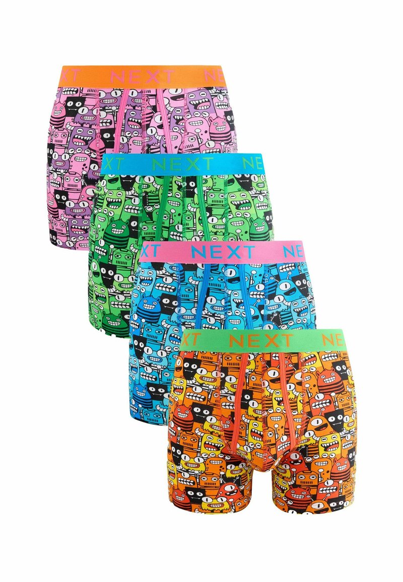 Next 4 PACK - Boxer alsónadrág - bright monster pattern