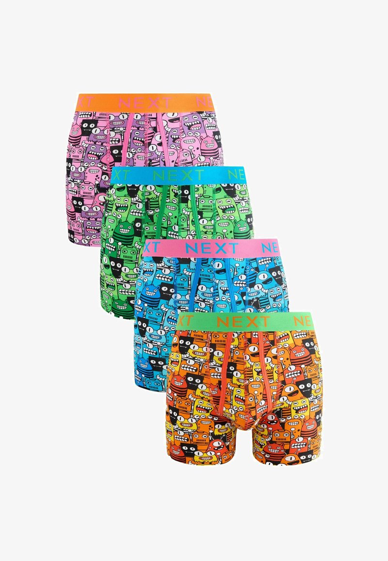 Next 4 PACK - Chiloți boxer - bright monster pattern
