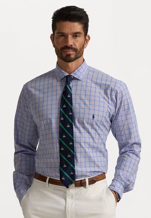 PLAID STRETCH POPLIN SHIRT - Button down-skjorte - blue clementine multi