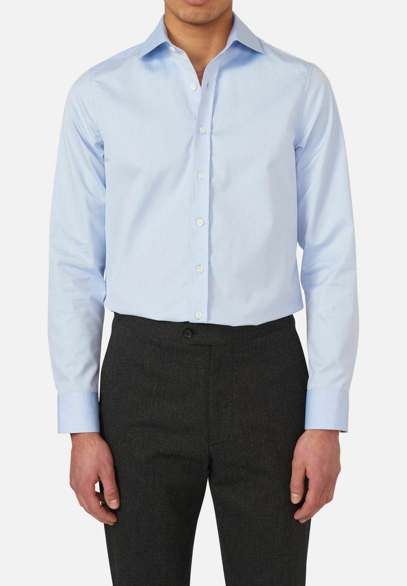 Oscar Jacobson SLIM FIT - Zakelijk overhemd - light blue