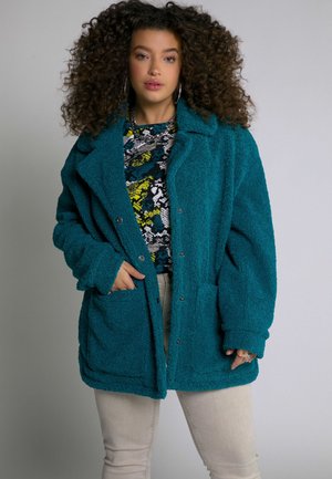 REVERSKRAGEN VERDECKTE - Winter coat - rauchblau